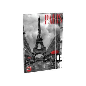 Párizs Eiffel tornyos gumis mappa - A4 - T-Creatív
