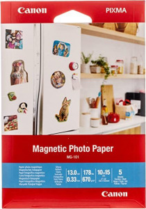 Canon MG-101 Magnetic Photopaper 670g 10x15cm 5db Mágneses Fotópapír 3634C002AA Fotó, Videó, Opti...