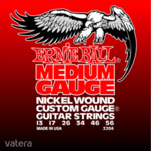 Ernie Ball - Nickel Wound Medium Wound G 13-56 Elektromos Gitárhúr készlet