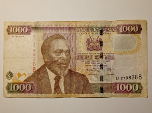 Kenya 1000 shiling 2010 2.