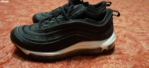 Nike air max fekete női cipő 37, 5-eredeti, boltban vásárolt Kép