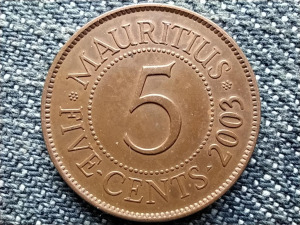 Mauritius 5 cent 2003 (id43455)