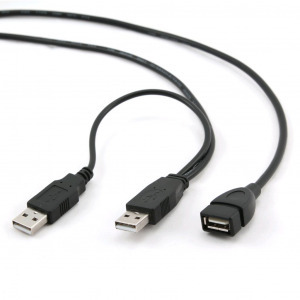 Gembird Cablexpert female USB A-type --> Dual USB A-type male 90cm  (CCP-USB22-AMAF-3) (CCP-USB22...