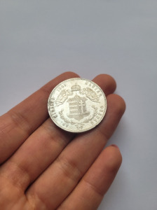 1869 KB Ferenc József ezüst 1 Forint EXTRA SZÉP!