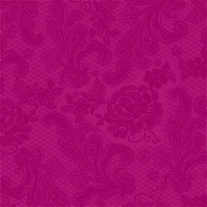 Lace Embossed blackberry papírszalvéta 33x33cm, 15db-os