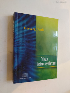 Herczeg Gyula: Olasz leíró nyelvtan (*28)