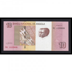 Angola, 10 kwanzas 2012 UNC