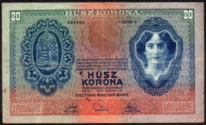20 korona 1907 Fine