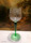 Régi, zöld talpú, csiszolt talpas üveg pohár (meghosszabbítva: 3138365189) - Vatera.hu Kép