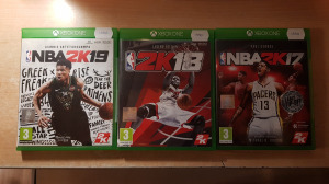 NBA 2K17, NBA 2K18 Újszerű Xbox One Játékok !