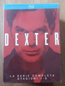 BluRay Dexter teljes sorozat 2 dobozban.
