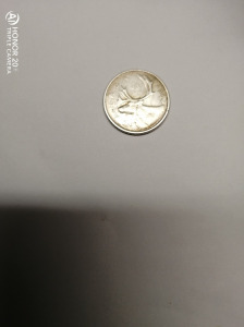 Kanada  1962 ezüst 25 Cent