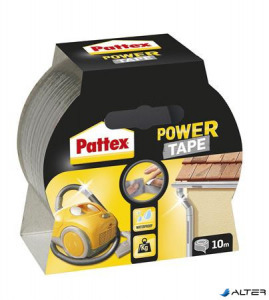 Ragasztószalag, 50 mm x 10 m, HENKEL 'Pattex Power Tape', ezüst