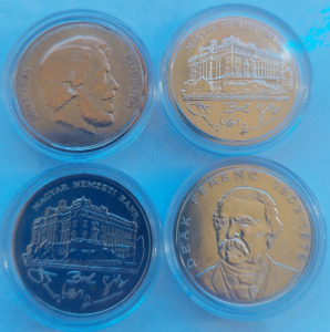 1947-es Kossuth 5 forintos és 1992-93-94-es ezüst 200 forintos Licit 1 forintról!