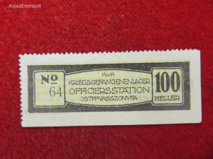OSTFFYASSZONYFA 100 HELLER 1916, kiv+