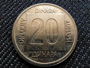 Jugoszlávia 20 Dínár 1988 (id34434)