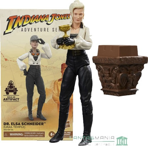 Action Figure Indiana Jones: Dottoressa Elsa Schneider – 15 Cm – Adventure Series Con Accessori - 2