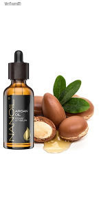 Argan Oil Nanoil - Organikus, hidegen sajtolt argánolaj arc-, bőr- és hajápoláshoz, 50 ml