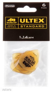 Dunlop - 421P 114 Ultex Standard Players Pack gitár pengető 1.14 mm 6 db