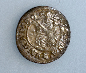 I.Lipót   ezüst Dénár 1680 K.B