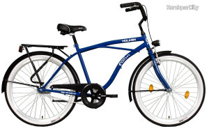 Koliken Cruiser kontrás férfi kerékpár kék