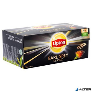 Fekete tea, 50x1,5 g, LIPTON 'Earl grey'