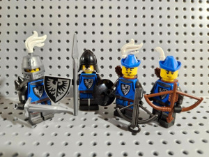 LEGO Castle - Black Falcon - Falcon 1. csapat - 4db figura - ÚJ