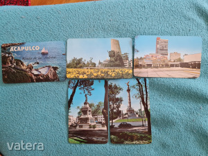 Mexikói képeslapok 5 darab