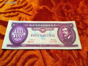 1962 -es 100 forint -os a képen látható ropogós bankó!!!! (L0998)