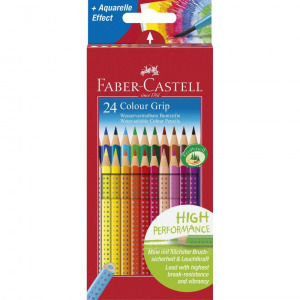 Faber-Castell Grip 2001 színes ceruza készlet 24 különböző szín (112424) (F112424)