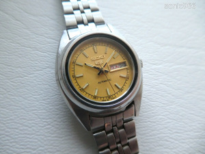 Gyönyörű elegáns ritka női acél tokos SEIKO 5 Automatic a 80-as évekből! 1989!