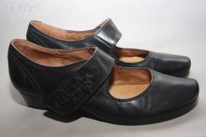 Caprice,valódi bőr,fekete,lélegző,kényelmes,igényes,elegáns,komfort cipő 38 -női
