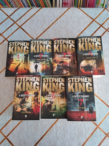 Stephen King A setét torony 1-7.! NÉZZ KÖRÜL! SOK KÖNYVEM VAN! (41*)