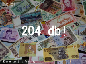 Óriási kiárusítás!!!  204 db !!!!!  EXTRA bankjegy !  1953-2023 Hajtatlan , gyűjtői UNC pénzek !!!
