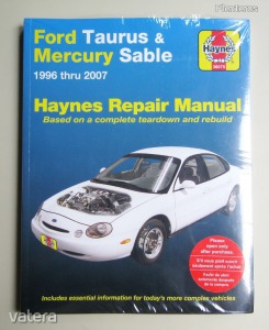 Ford Taurus és Mercury Sable javítási könyv (1996-2005) Haynes