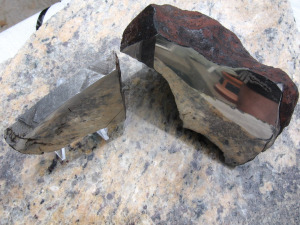 Kaposfüred-Nagyvázsony meteorit szelet