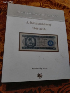 Adamovszky István - Magyarország Bankjegyei (exkluzív kiadás 1 kötet) Forintrendszer 2005. (F053)
