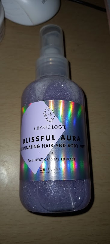 Csillogó haj és testpray