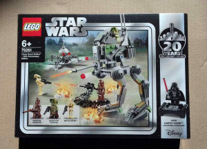 ÚJ -  Bontatlan Star Wars Lego 75261 Klón felderítő lépegető. 20.ÉVFORDULÓS...