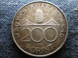 Deák Ferenc .500 ezüst 200 Forint 1994 BP (id51942)