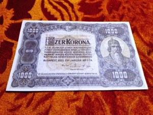 1920 -as 1000 korona Nagy Alakú (L0752)