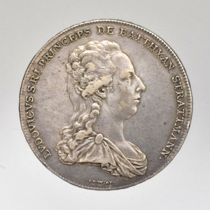 1788  Batthyány Lajos  ezüst Tallér  -FIX140