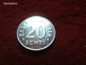 Észtország 20 senti 1999      25/247
