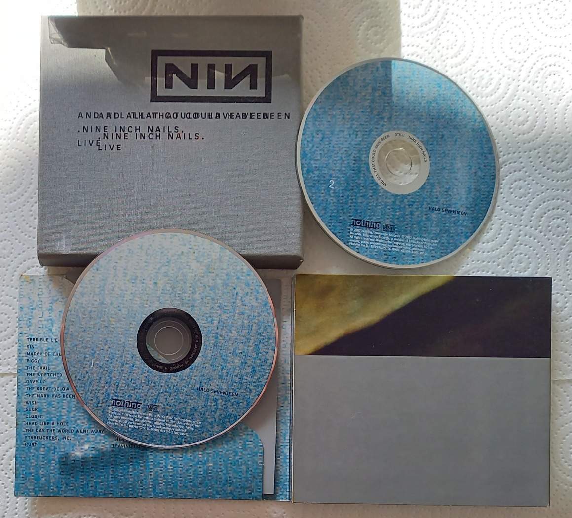 Nine Inch Nails - Live 2x cd album 