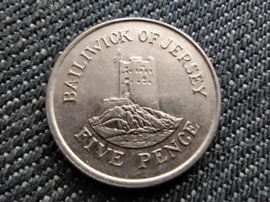 Jersey II. Erzsébet Seymour torony 5 penny 1993 (id30325)