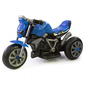 Elektromos háromkerekű motor gyerekeknek - kék