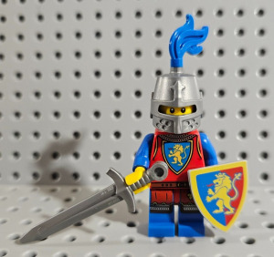 LEGO Castle - Lion Knights - Lovag figura - ÚJ