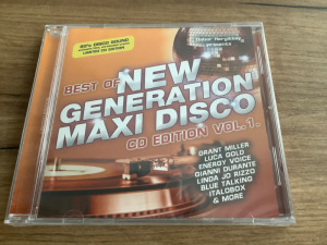 Best of New Generation Maxi Disco CD, bontatlan, fóliás