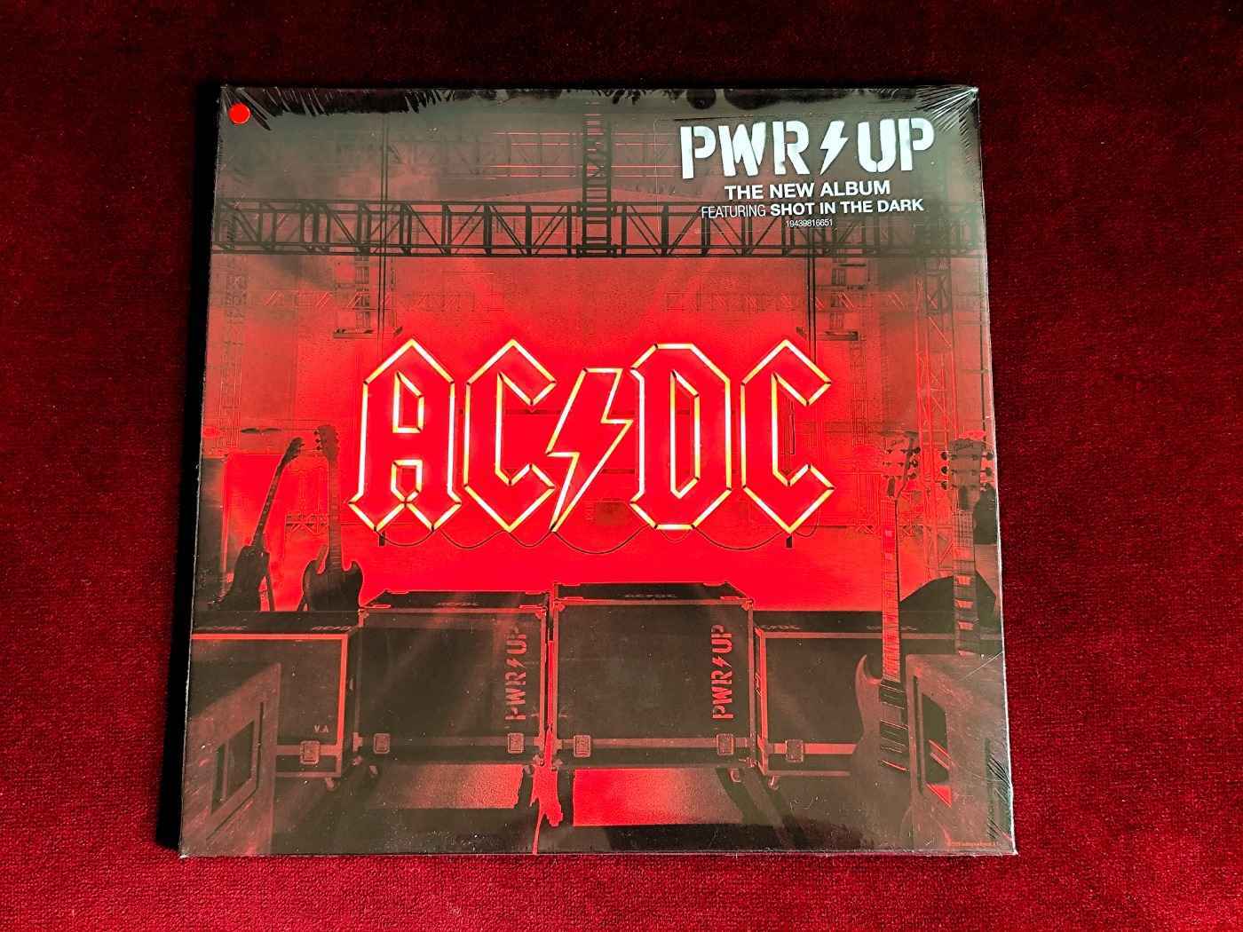 AC/DC - Power Up LP Limited Edition, Red Opaque