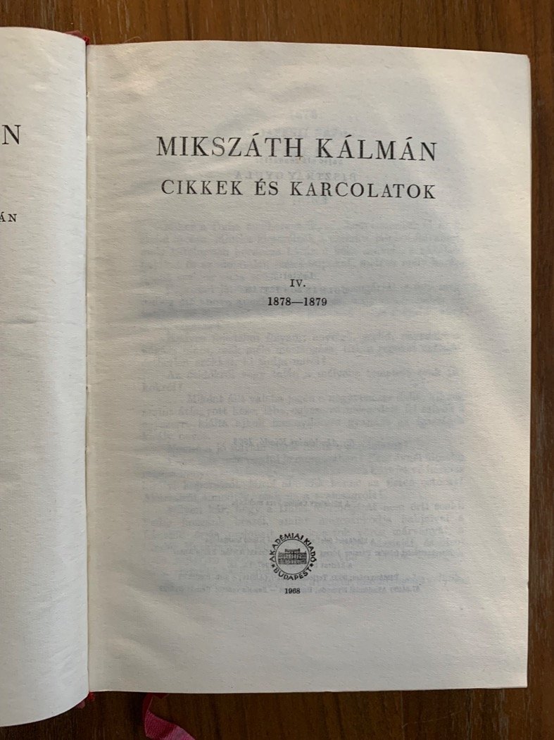 miksz-th-k-lm-n-cikkek-s-karcolatok-iv-1878-1879-miksz-th-k-lm-n